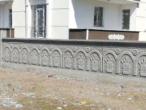 Kars bahçe duvarı tuğla